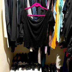 H&M Knit Off Shoulder Top